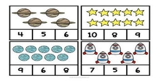 Space Count and Clip Cards